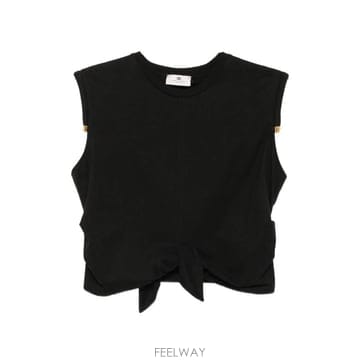 Elisabetta Franchi 26 FW Elisabetta Franchi �ŵ� ������ �μҸ� Ƽ���� MA00766E2 TP4567534626 FW Elisabetta Franchi �ŵ� ������ �μҸ� Ƽ���� MA0