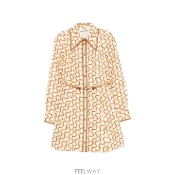 Zimmermann 26 FW ���Ӹ� ��Ʈ ü�� ����Ʈ �̴� �巹�� 9704DF26R TP45798900026 FW ���Ӹ� ��Ʈ ü�� ����Ʈ �̴� �巹�� 9704DF26R TP