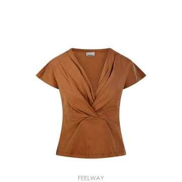 Isabel Marant 26 FW ���ں����� ���ѿ� ���帰 Ʈ����Ʈ ����Ʈ V�� Ƽ���� TS0341FAA1N41I TP456753126 FW ���ں����� ���ѿ� ���帰 Ʈ����Ʈ ����Ʈ V�� Ƽ