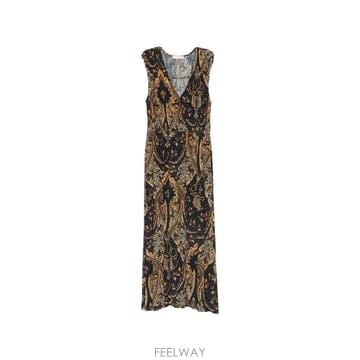 ULLA JOHNSON 26 FW ��� ���� �츣���� V ������ ����Ʈ �ƽ� �巹�� FA260817 TP45747784526 FW ��� ���� �츣���� V ������ ����Ʈ �ƽ� �巹��