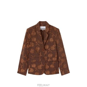 GANNI 26 FW ���� �÷η� ���� �������� A1020089 TP45415568126 FW ���� �÷η� ���� �������� A1020089 TP454155681