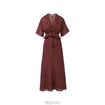 | Other Brand | 26 FW Veronica Beard ���̴� ���� ���̽� Ʈ���� �̵� �巹�� 2606SH5022458 TP426 FW Veronica Beard ���̴� ���� ���̽� Ʈ���� �̵� ��