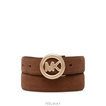 26 FW Michael Michael Kors 로고 장식 스웨이드 벨트 29MKWB586584 TP4587