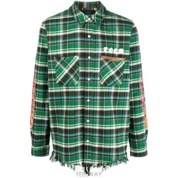 Amiri 26 FW �ƹ̸� �ƹ̸� X �� �׷���Ʈ ��Ƽ ��ũ�� üũ ���� PS22MSL023 TP45421351426 FW �ƹ̸� �ƹ̸� X �� �׷���Ʈ ��Ƽ ��ũ�� üũ ��