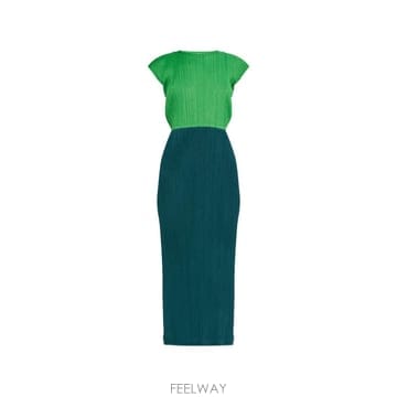 Issey Miyake 26 FW �ø��� �ø��� �̼��� �̾��� ���� �÷� ���� �̵� �巹�� PP66JH483 TP45437993126 FW �ø��� �ø��� �̼��� �̾��� ���� �÷� ���� �̵� 