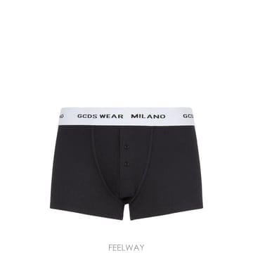 26 FW GCDS 로고 웨이스트밴드 파인 골지 복서 브리프 A1OM3701JC7 TP456088701