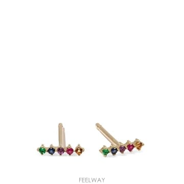 | Other Brand | 26 FW Otiumberg OTIUMBERG RAINBOWBARSTUDPAIR MULTICOLOUR  Pr26 FW Otiumberg OTIUMBERG RAINBOWBARSTUDPAIR MULTICOLO