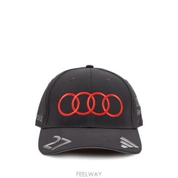 Adidas 26 FW �Ƶ�ٽ� Nico Hulkenberg Audi Revolut F1 logo embroidered26 FW �Ƶ�ٽ� Nico Hulkenberg Audi Revolut F1 logo em