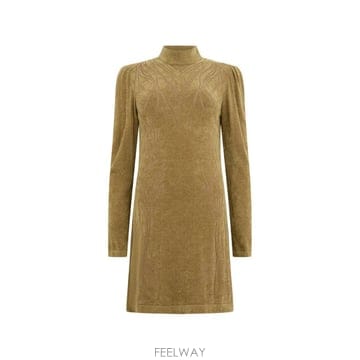 Alberta Ferretti 26 FW �˺���Ÿ�䷹Ƽ ��ī�� ��Ʈ �̴� �巹�� A04916607 TP45783453226 FW �˺���Ÿ�䷹Ƽ ��ī�� ��Ʈ �̴� �巹�� A04916607