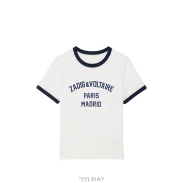 Zadig&Voltaire 26 FW ���غ��׸� �콺 �ΰ� ����Ʈ ���� Ƽ���� JWTS03005 TP45444712526 FW ���غ��׸� �콺 �ΰ� ����Ʈ ���� Ƽ���� JWTS03