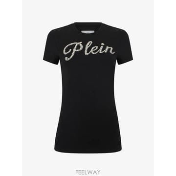 Philipp Plein 26 FW �ʸ��÷��� �ñ״�ó ũ������ ��� Ƽ���� FAFCWTK3993PJY002N TP45782716826 FW �ʸ��÷��� �ñ״�ó ũ������ ��� Ƽ���� FAFCWTK