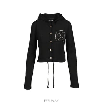 | Other Brand | 26 FW Post Archive Faction studded hooded cardigan VWK61JCD026 FW Post Archive Faction studded hooded cardigan VWK