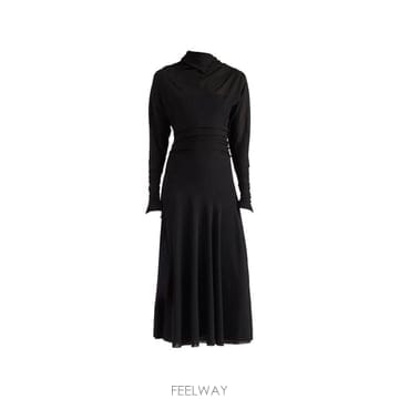 26 FW 프로엔자슐러 Golda dress in textured sheer jersey R2643025JY