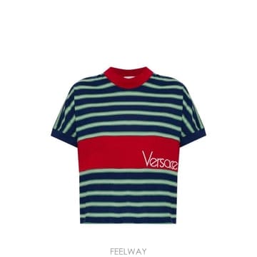Versace 26 FW ������ü �ΰ� �ڼ� ��Ʈ������ ��Ÿ���þ� ��ư Ƽ���� 10259081A18439 TP454910626 FW ������ü �ΰ� �ڼ� ��Ʈ������ ��Ÿ���þ� ��ư Ƽ