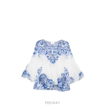 | Other Brand | 26 FW Camilla �÷η� ����Ʈ ����콺 00041384 TP45620661026 FW Camilla �÷η� ����Ʈ ����콺 00041384 TP456206