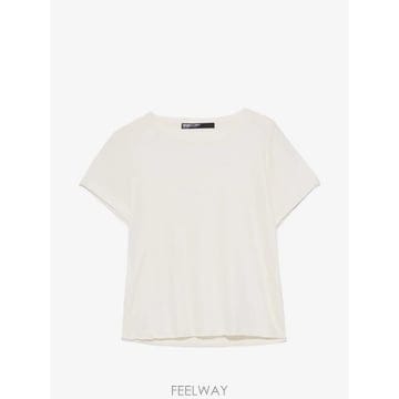 | Other Brand | 26 FW BIMBA Y LOLA  light yellow cotton straight T shirt 26226 FW BIMBA Y LOLA  light yellow cotton straight T shi