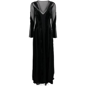 Alberta Ferretti 26 FW �˺���Ÿ�䷹Ƽ V�� ���� �巹�� AEF232M04495139 TP45851413426 FW �˺���Ÿ�䷹Ƽ V�� ���� �巹�� AEF232M04495139 T