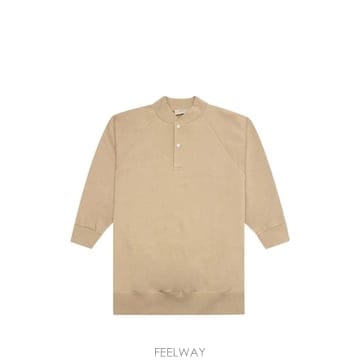 Fear of God 26 FW �Ǿ���갫 logo patch henley T shirt 192BT213023FW TP45851226 FW �Ǿ���갫 logo patch henley T shirt 192BT213023