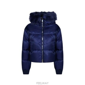 PINKO 26 FW PINKO faux fur trim puffer jacket 107725A2OI TP458136326 FW PINKO faux fur trim puffer jacket 107725A2OI TP4