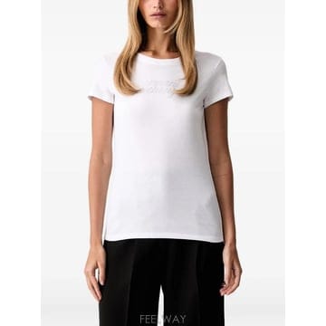 26 FW Armani Exchange 라인스톤 로고 티셔츠 XW002768AF10356 TP45765665