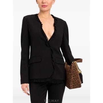 | Other Brand | 26 FW TWINSET ruffled trim blazer 262TP2275 TP45840424626 FW TWINSET ruffled trim blazer 262TP2275 TP45840424