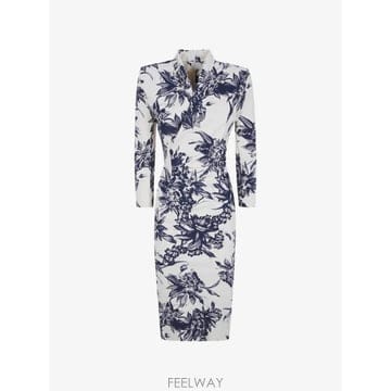 | Other Brand | 26 FW CHIARA BONI La Petite Robe Demei floral print midi dre26 FW CHIARA BONI La Petite Robe Demei floral print mi