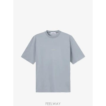 26 FW 스톤아일랜드 로고 프린트 크루 넥 티셔츠 L2S152100001S0534 TP459239238