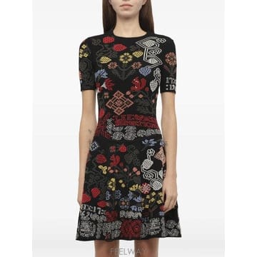 Alexander Mcqueen 26 FW �˷���� ���� �׷��� �÷η� �巹�� 493395Q1WIA TP45637332626 FW �˷���� ���� �׷��� �÷η� �巹�� 493395Q1WIA T