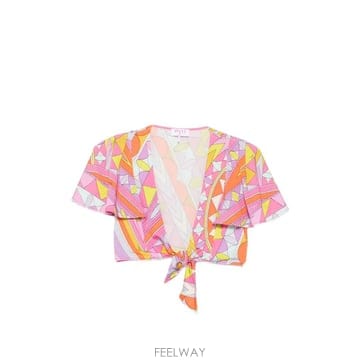 Emilio Pucci 26 FW PUCCI ������ ����Ʈ Ÿ�� Ŭ���� ž 6HJM256H777 TP45495059726 FW PUCCI ������ ����Ʈ Ÿ�� Ŭ���� ž 6HJM256H777 T