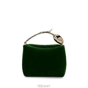 26 FW 에르뎀 마이크로 블룸 플라워 핸들 벨벳 토트 백 PF26B750433026 TP458792018