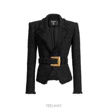Balmain 26 FW �߸� ��Ʈ Ʈ���� ��Ŷ HF1SI636XM07 TP45484590126 FW �߸� ��Ʈ Ʈ���� ��Ŷ HF1SI636XM07 TP454845901