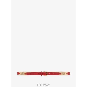 26 FW Elisabetta Franchi 리자드 프린트 레더 벨트 CT54S66E2 TP456357439