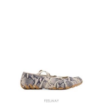 Adidas 26 FW �Ƶ�ٽ� Ghost Sprint snakeskin effect ballet flats KI043526 FW �Ƶ�ٽ� Ghost Sprint snakeskin effect ballet fl