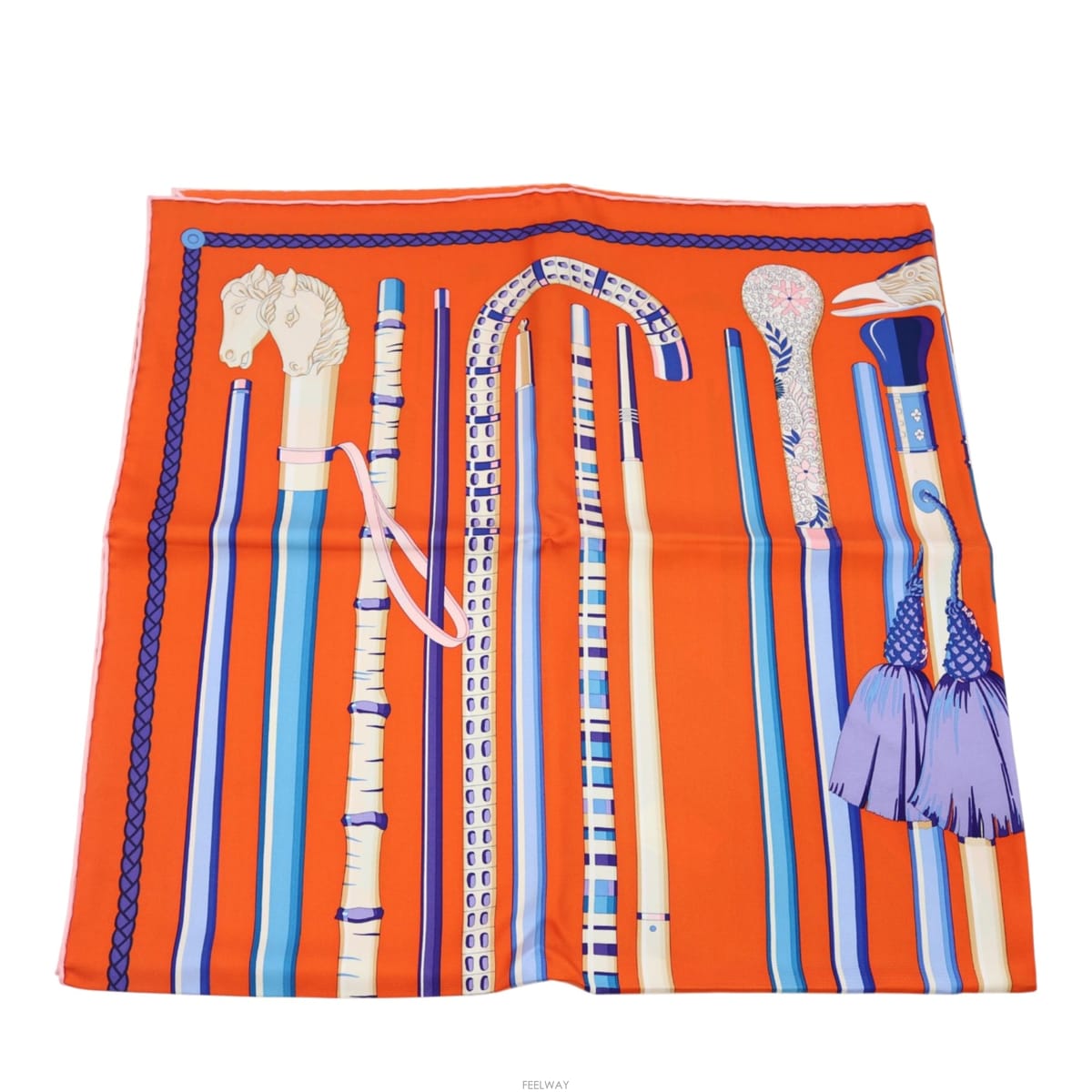 HERMES [�����߰���ǰ�����] �����޽� Les Cannes ��ũ � 90 ���� S[�����߰���ǰ�����] �����޽� Les Cannes ��ũ � 90 