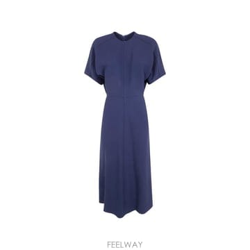 Victoria Beckham 26 FW ���丮�ƺ��� Eleanor short sleeve midi dress 1426WDR007752A26 FW ���丮�ƺ��� Eleanor short sleeve midi dress 142