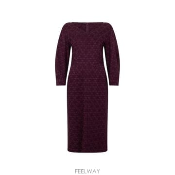 Alberta Ferretti 26 FW �˺���Ÿ�䷹Ƽ ������ ���� ��Ҹ� �̵� �巹�� A04595134 TP45774492026 FW �˺���Ÿ�䷹Ƽ ������ ���� ��Ҹ� �̵� �巹�� A0