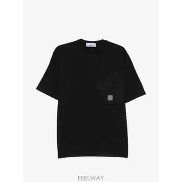 Stone Island 26 FW ������Ϸ��� �ΰ� ��ġ ü��Ʈ ���� Ƽ���� L2S152100008S0500 TP45774162526 FW ������Ϸ��� �ΰ� ��ġ ü��Ʈ ���� Ƽ���� L2S152