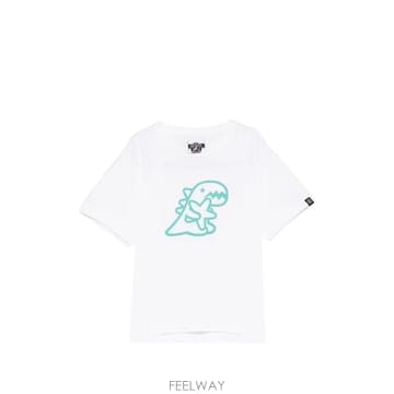 | Other Brand | 26 FW SPORT b. by agnes b.  dinosaur print T shirt 1531QG1E26 FW SPORT b. by agnes b.  dinosaur print T shirt 153