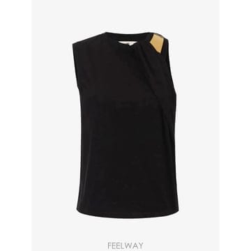 Elisabetta Franchi 26 FW Elisabetta Franchi jersey T shirt with jewel detail CN26 FW Elisabetta Franchi jersey T shirt with jewel det