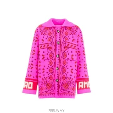 | Other Brand | 26 FW Giada Benincasa intarsia knit button down cardigan F2626 FW Giada Benincasa intarsia knit button down cardig