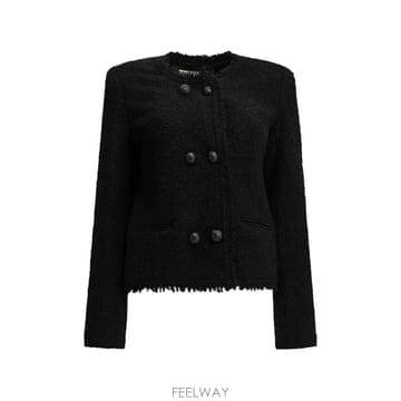 Isabel Marant 26 FW ���ں����� Suely frayed edge jacket  VE0751FAD3E05I TP4590926 FW ���ں����� Suely frayed edge jacket  VE0751FAD3E