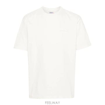 26 FW 오트리 메인 로고 패치 티셔츠 TSPM579 TP458525601