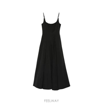 STAUD 26 FW ��Ÿ��� Jill pleated spaghetti strap maxi dress R26F2216G26 FW ��Ÿ��� Jill pleated spaghetti strap maxi dress