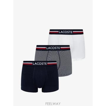 LACOSTE 26 FW ���ڽ��� �ΰ� ���̽�Ʈ��� Ʈ��ũ �긮�� 3�� ��Ʈ 5H2382 TP45908781726 FW ���ڽ��� �ΰ� ���̽�Ʈ��� Ʈ��ũ �긮�� 3�� ��