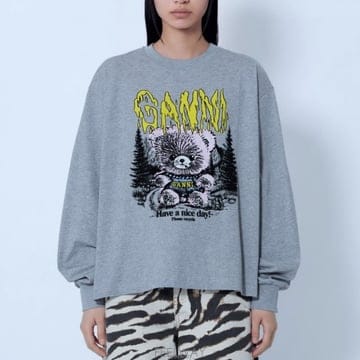 GANNI 26 FW ���� ���� �ΰ� ������ �ս����� Ƽ���� �׷��� A1050306 92026 FW ���� ���� �ΰ� ������ �ս����� Ƽ���� �׷��� A10