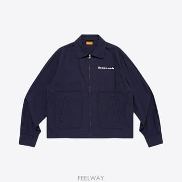 휴먼메이드 드리즐러 자켓 네이비 HM32JK015