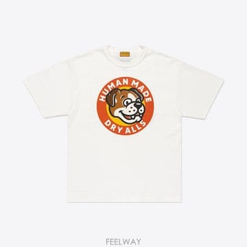 휴먼메이드 그래픽 반팔 티셔츠 화이트 HM32TE006