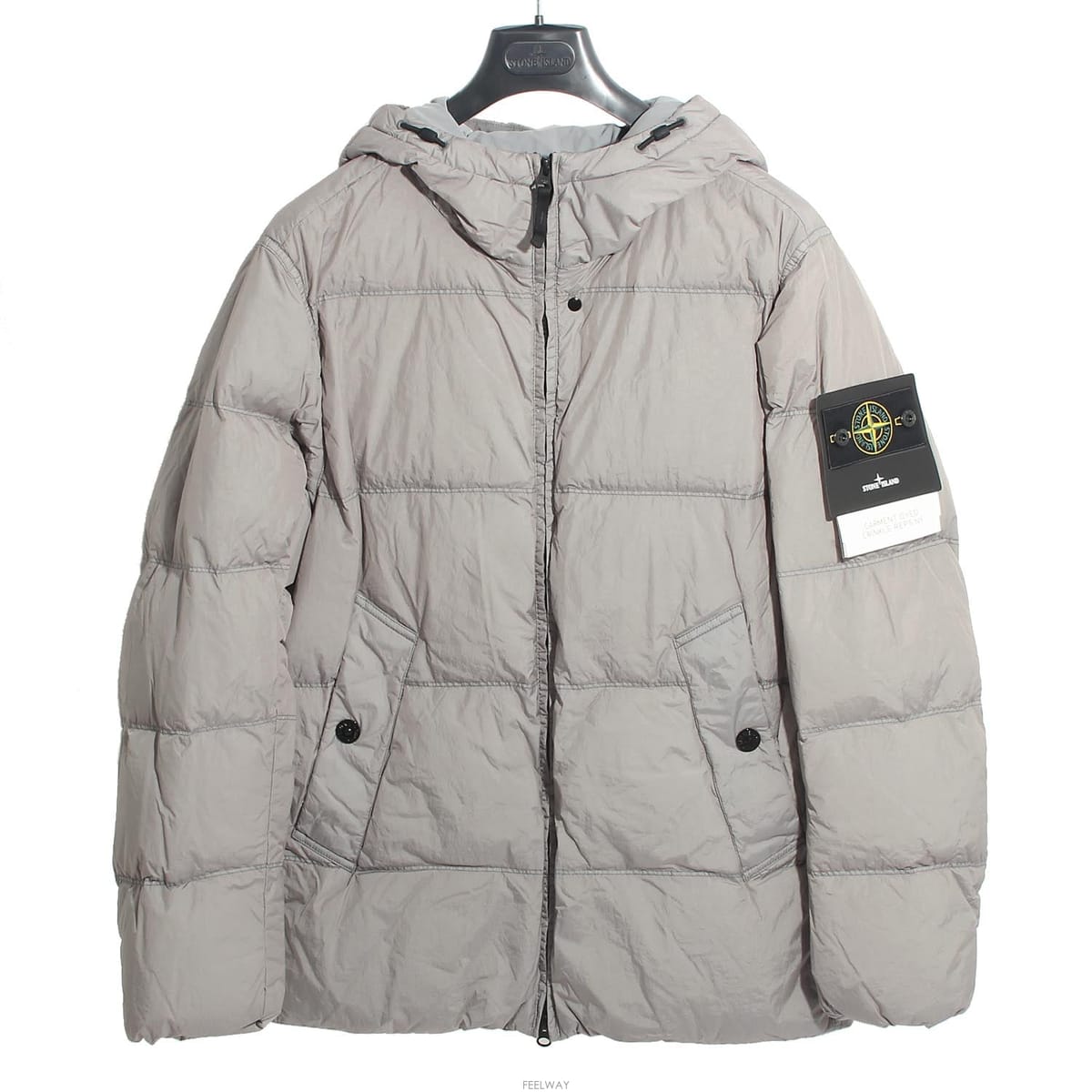 Stone Island 26FW ������Ϸ��� ũ��Ŭ ���� �ĵ� �ٿ� �е� ���� �׷��� L2S154100037 S0A23 V006026FW ������Ϸ��� ũ��Ŭ ���� �ĵ� �ٿ� �е� ���� �׷�