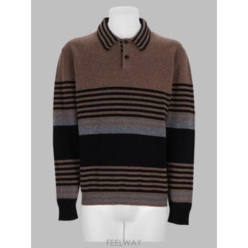 26FW 폴 스미스 폴로 티셔츠 M1R 994Z W03255 66 BROWN