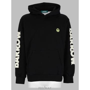 26FW 바로우 긴팔 티셔츠 F6BWUAHS012 110 BLACK